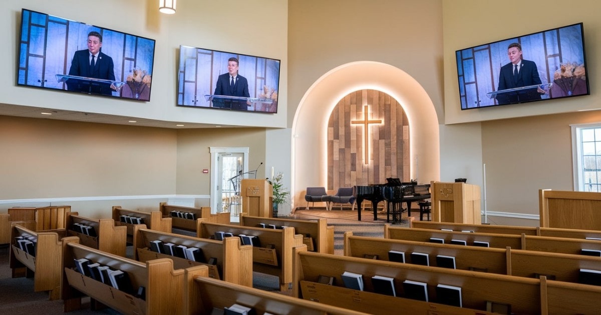 best tv for church sanctuary