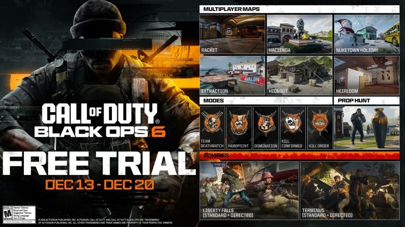 Call of Duty: Black Ops 6 plakat med gratis ukeinnhold