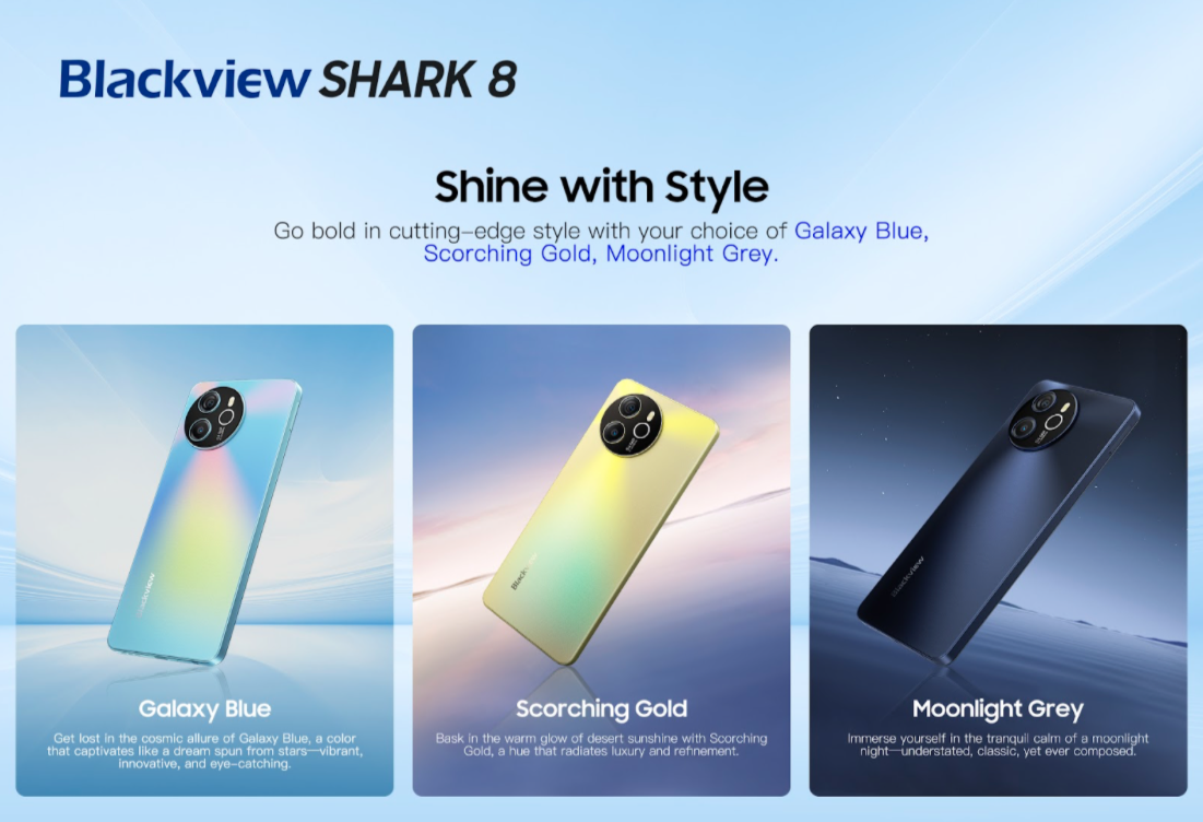 Blackview готує до виходу SHARK 8 з дисплеєм на 120 Гц, чипом MediaTek Helio G99, камерою Samsung і батареєю на 5000 мАг-5