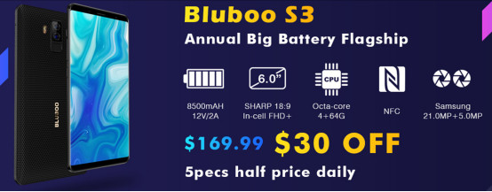 Bluboo S3 против Apple iPhone X и Samsung Galaxy S8 в тесте автономности-2