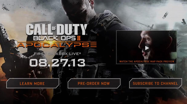 Вышло дополнение для Call of Duty: Black Ops 2 – Apocalypse