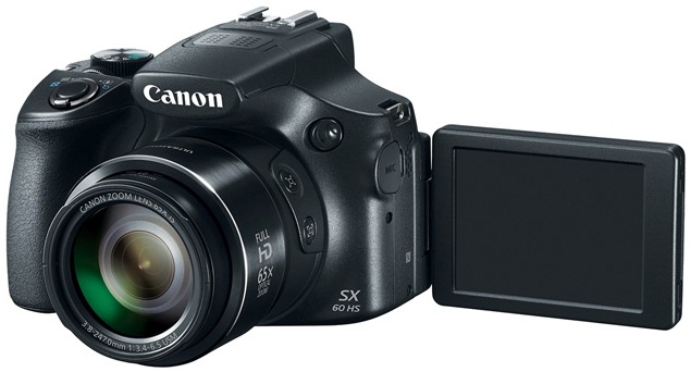 Ультразум Canon PowerShot SX60 HS с 65-кратным оптическим увеличением, Wi-Fi и NFC-3