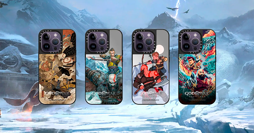 El 9 de noviembre, PlayStation y CASETiFY lanzarán fundas para smartphones para celebrar el lanzamiento de God of War Ragnarok