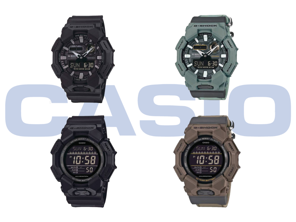 Модели Casio, появившиеся в утечке