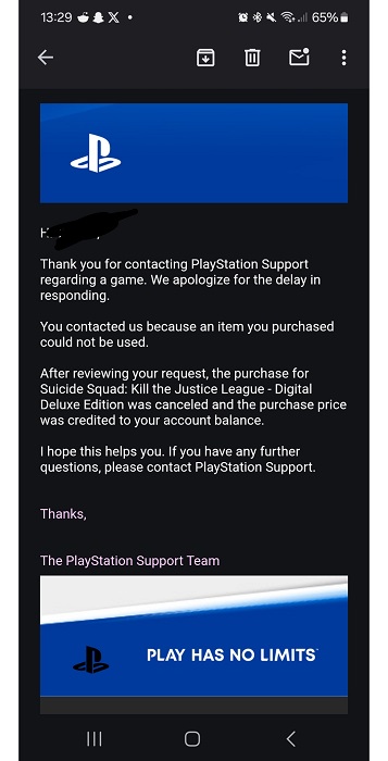 Sony erstattet allen, die das misslungene Actionspiel Suicide Squad gekauft haben, ihr Geld zurück: Töte die Gerechtigkeitsliga auf PlayStation 5-2