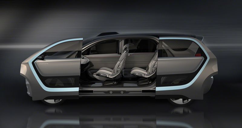 К CES 2017 Chrysler представила концепт семейного электромобиля