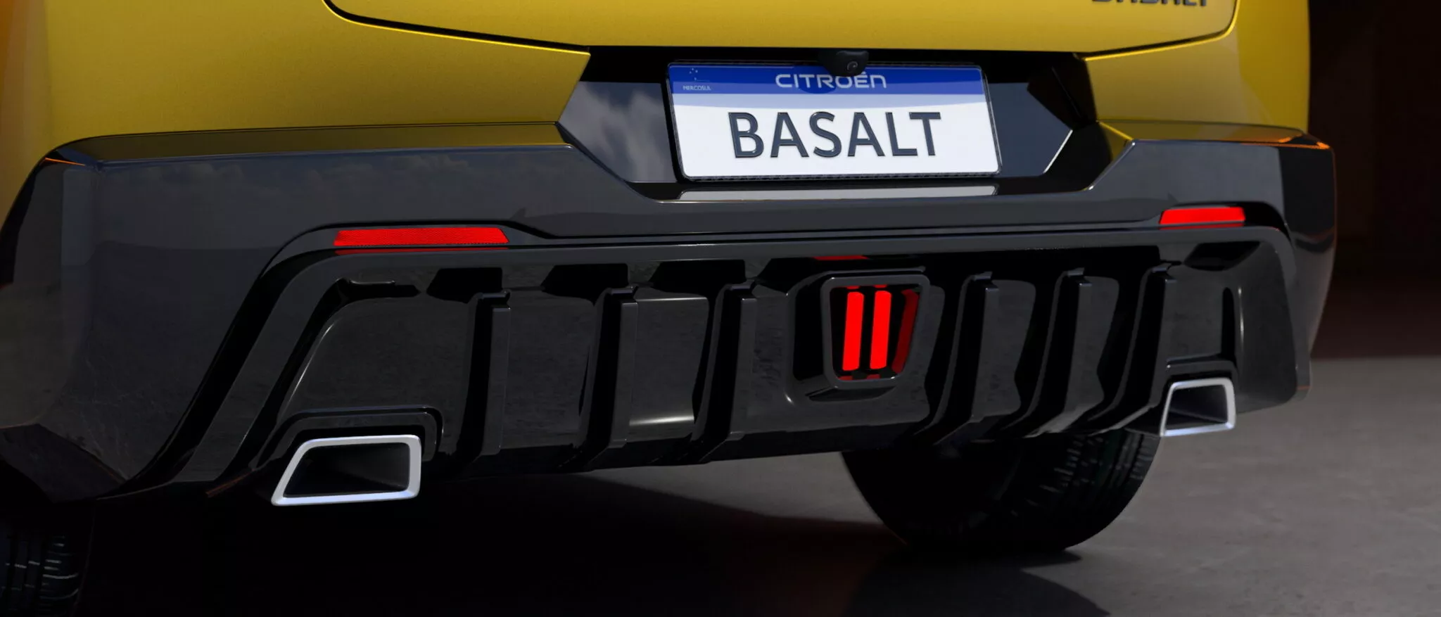 Decoration elements of Citroën Basalt Vision
