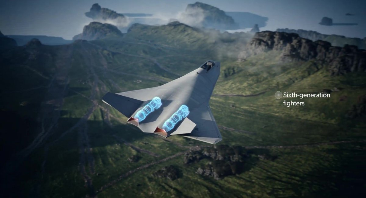 Concept of the Korean sixth-generation fighter jet KF-21 Block 3. Illustration: Hanwha Aerospace