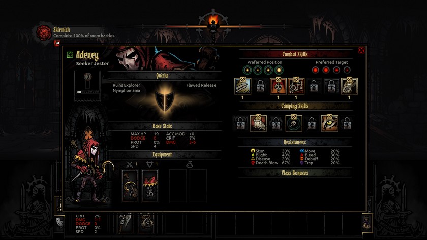 Обзор игры Darkest Dungeon: параноик, клептоман, мазохист и другие приключенцы-7