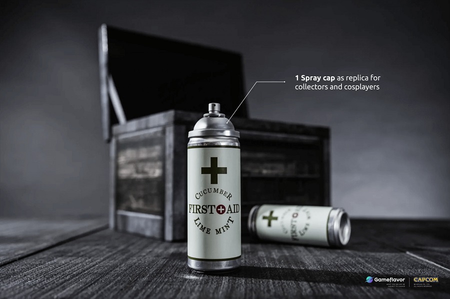 Вниманию фанатов Resident Evil! Анонсирован коллекционный набор освежающих напитков First Aid Collector’s Drink-4