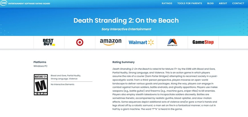 Death Stranding 2: On the Beach artwork