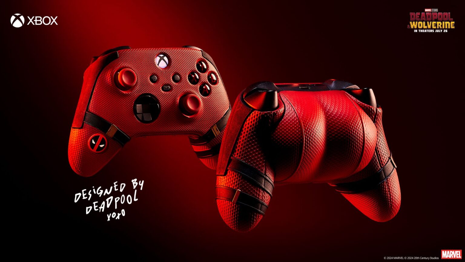 Try your luck: Microsoft is raffling off a one-of-a-kind Xbox Series X console and two gamepads in the shape of Deadpool's... buttocks