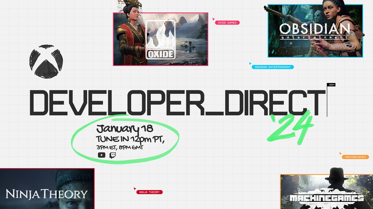 Microsoft офіційно анонсувало шоу Xbox Developer_Direct: глядачам покажуть перші геймплейні кадри Indiana Jones та амбітної рольової гри Avowed 