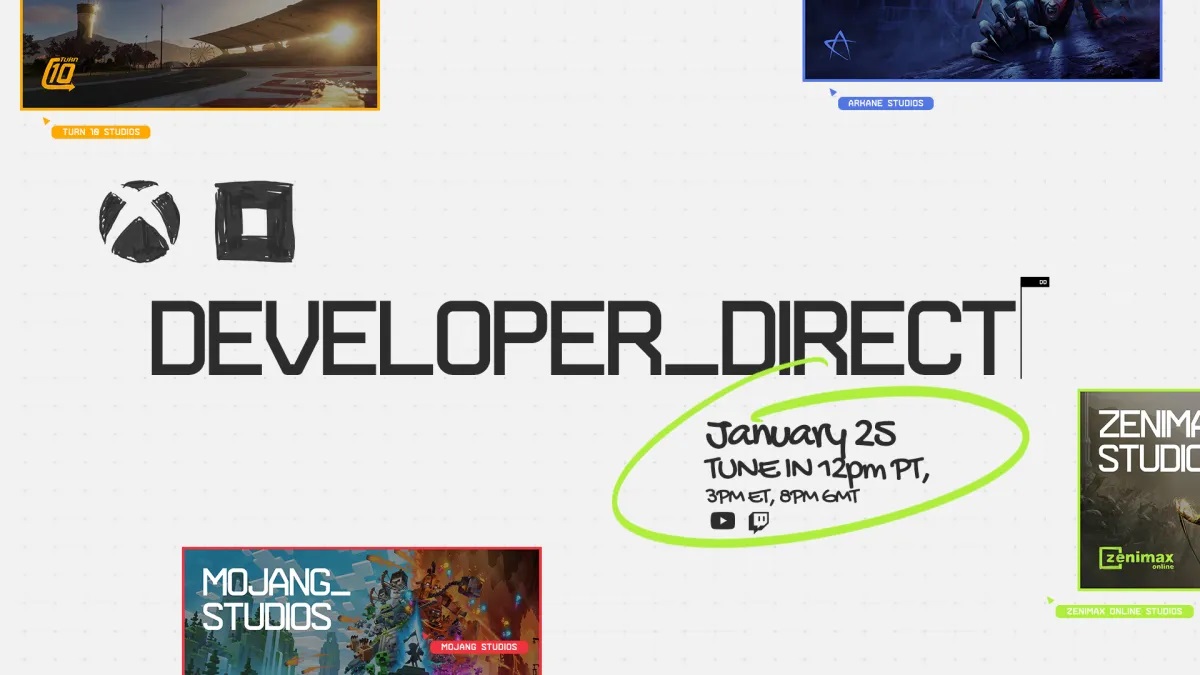 È ufficiale: Microsoft terrà una presentazione di gioco Developer_Direct il 25 gennaio.