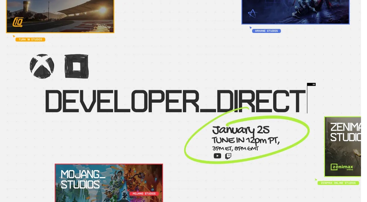 Nessuna sorpresa! Microsoft sottolinea che non ci saranno annunci a sorpresa allo show Xbox Developer_Direct. Verranno mostrati solo quattro giochi già noti