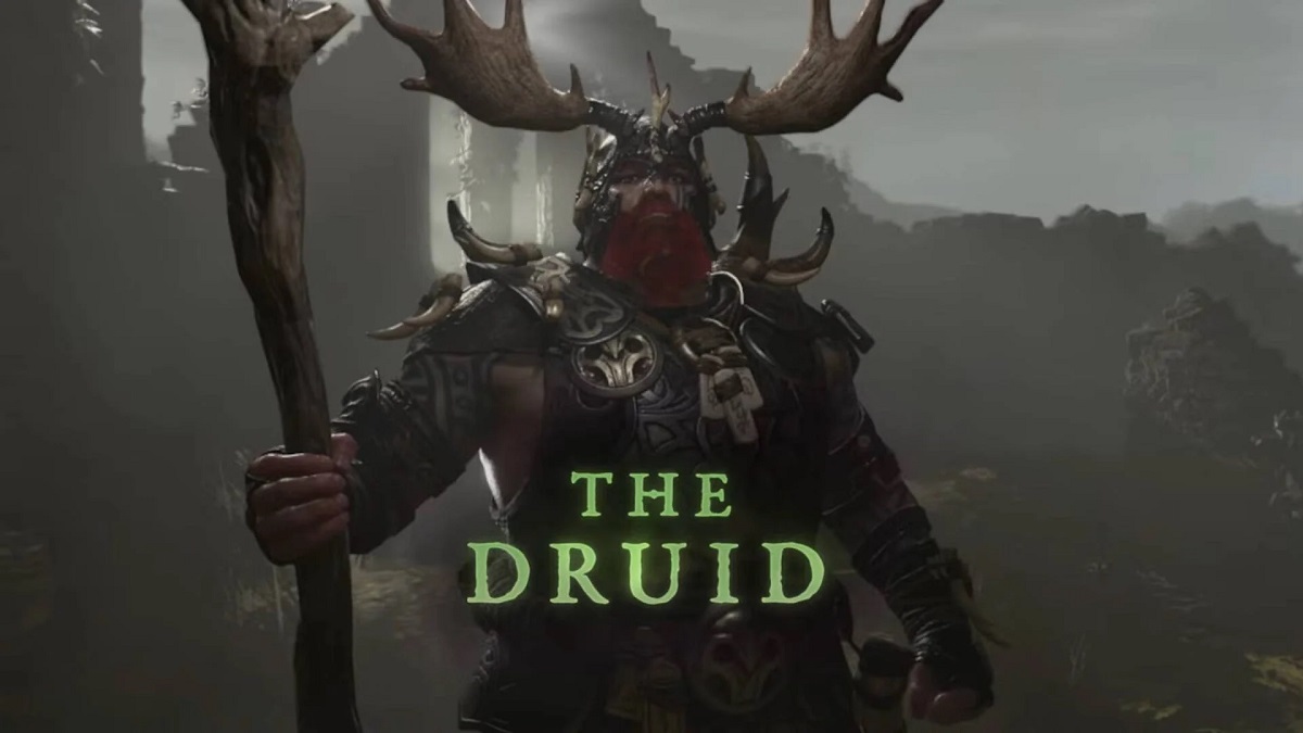 Better not wake the beast in him! Blizzard unveils Druid trailer from Diablo IV