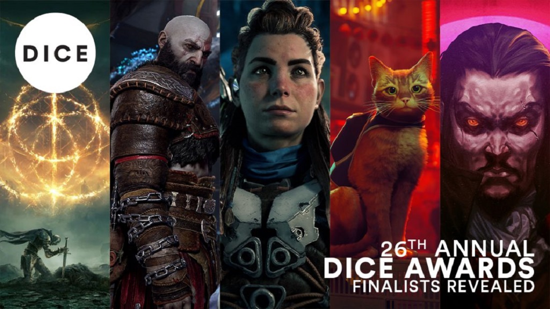 Объявлены номинанты профессиональной премии D.I.C.E. Awards 2023. Лидером по количеству номинаций стал God of War: Ragnarok