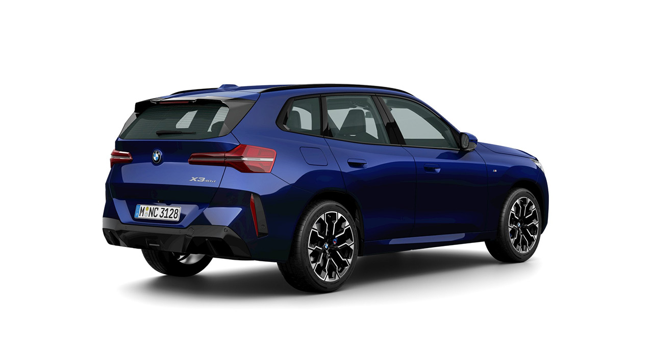 Intérieur de la nouvelle BMW X3 40d xDrive