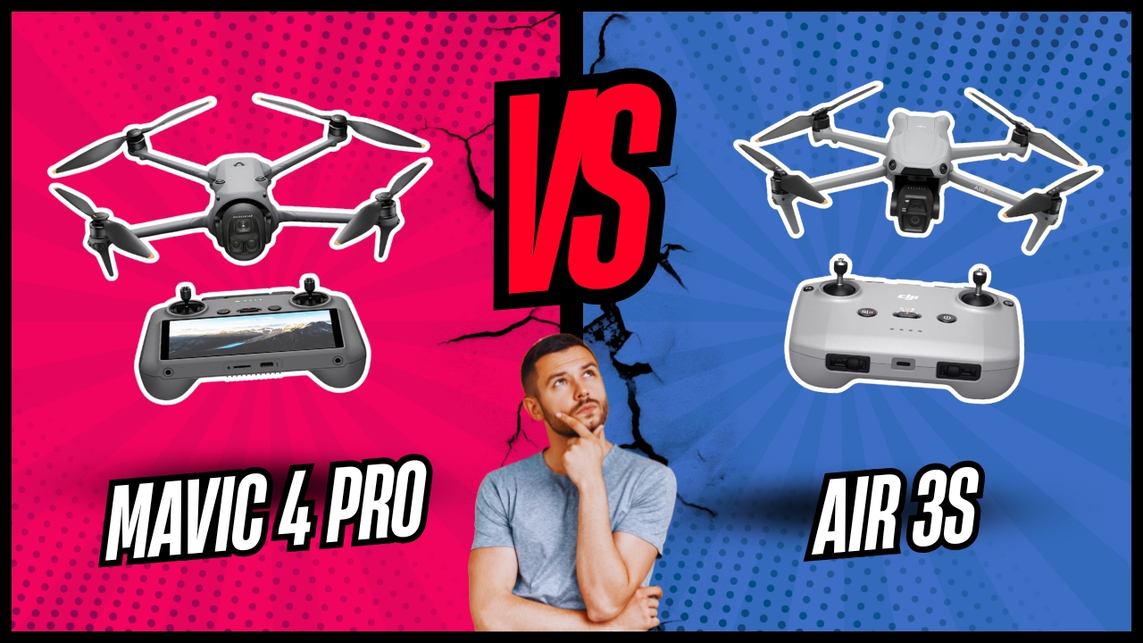 Mavic 4 Pro versus Air 3S