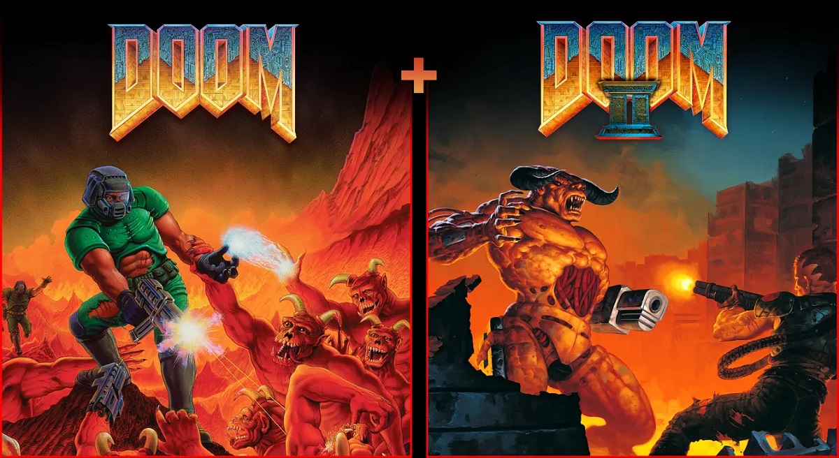 A shooter classic in an updated form: Bethesda releases a compilation with enhanced versions of DOOM + DOOM II on all platforms