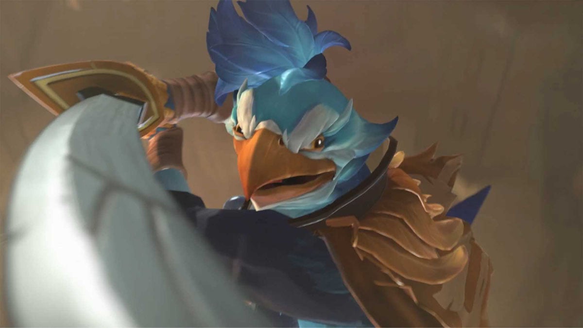 Samurai bird Kez will be a new Dota 2 character: Valve has unveiled a colourful trailer of an unusual hero