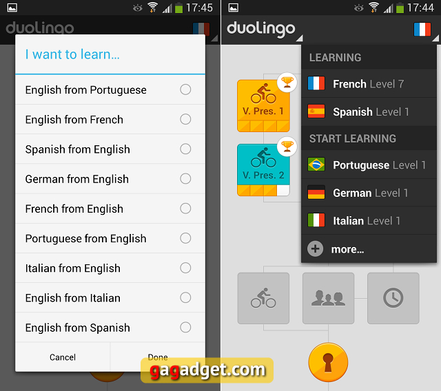 Обзор Android-приложений: Duolingo-3