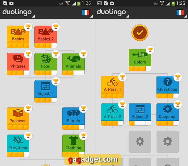 Обзор Android-приложений: Duolingo