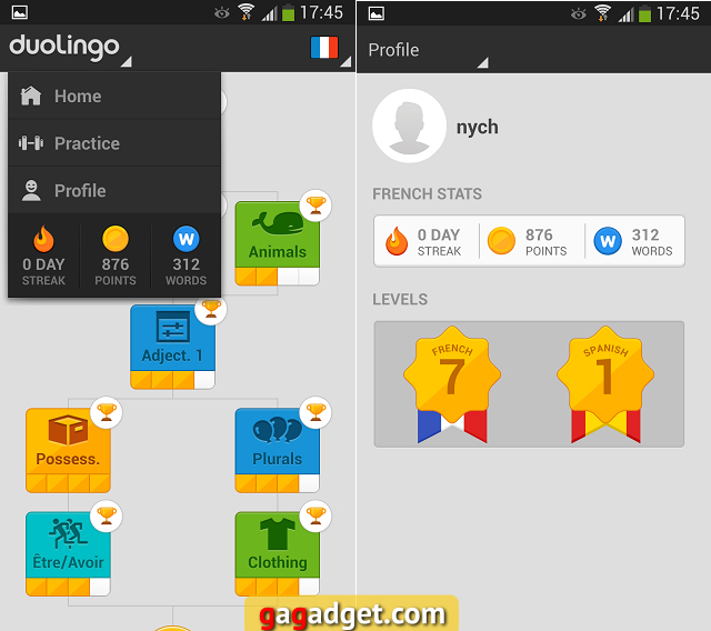 Обзор Android-приложений: Duolingo-4