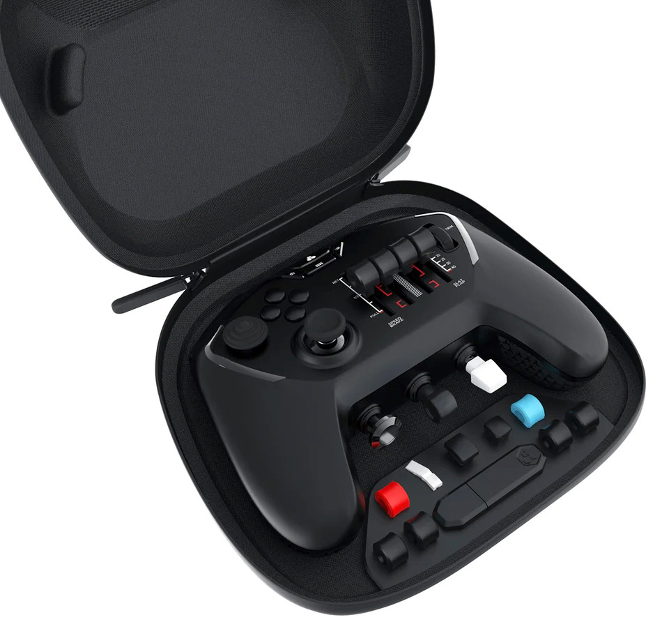 Echo Aviation Controller - Gros plan des éléments de commande