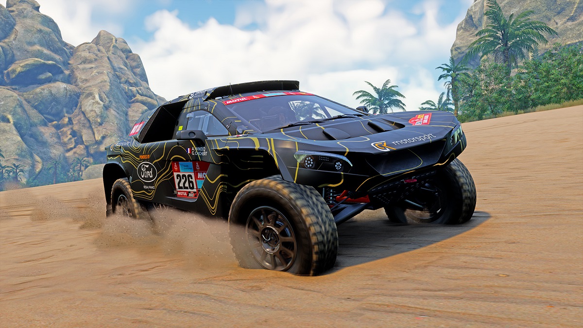 Le don du simulateur de voiture Dakar Desert Rally a commencé sur l'Epic Games Store