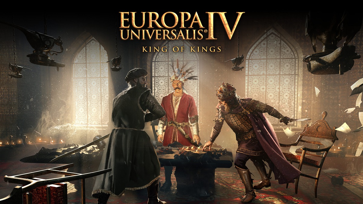 Для популярної історичної стратегії Europa Universalis IV вийшло велике доповнення King of Kings і безкоштовне оновлення Byzantium