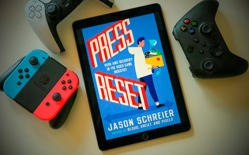 Jason Schreyers bok Press Reset gjør opp med de rosenrøde drømmene om en enkel jobb i spillbransjen.-14