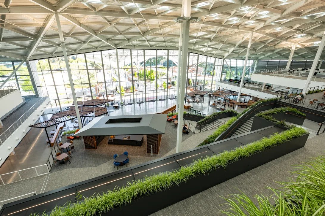 Dream Office: NVIDIA has opened its Voyager campus in California-4