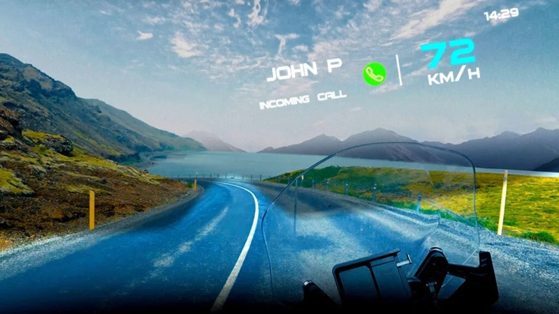 Мотошлем Shoei GT-Air 3 Smart с AR-дисплеем