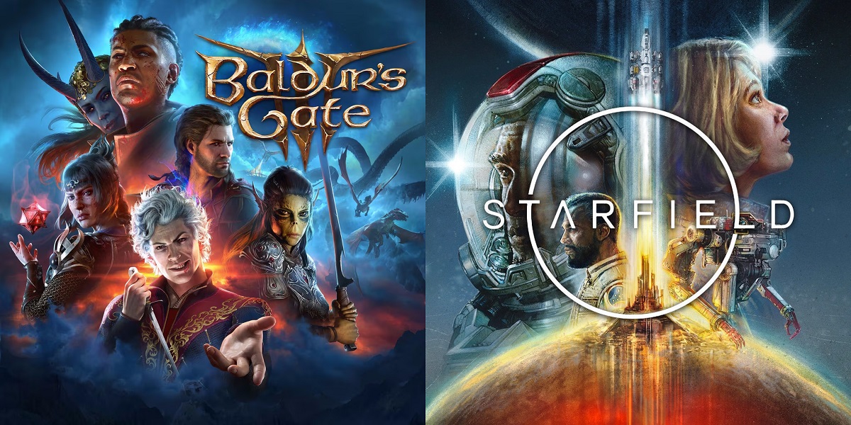 Baldur's Gate 3 dominating the Steam Charts, Starfield keeps