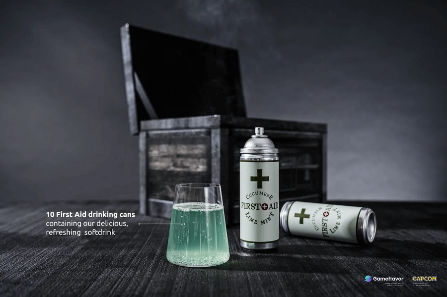Вниманию фанатов Resident Evil! Анонсирован коллекционный набор освежающих напитков First Aid Collector’s Drink-5