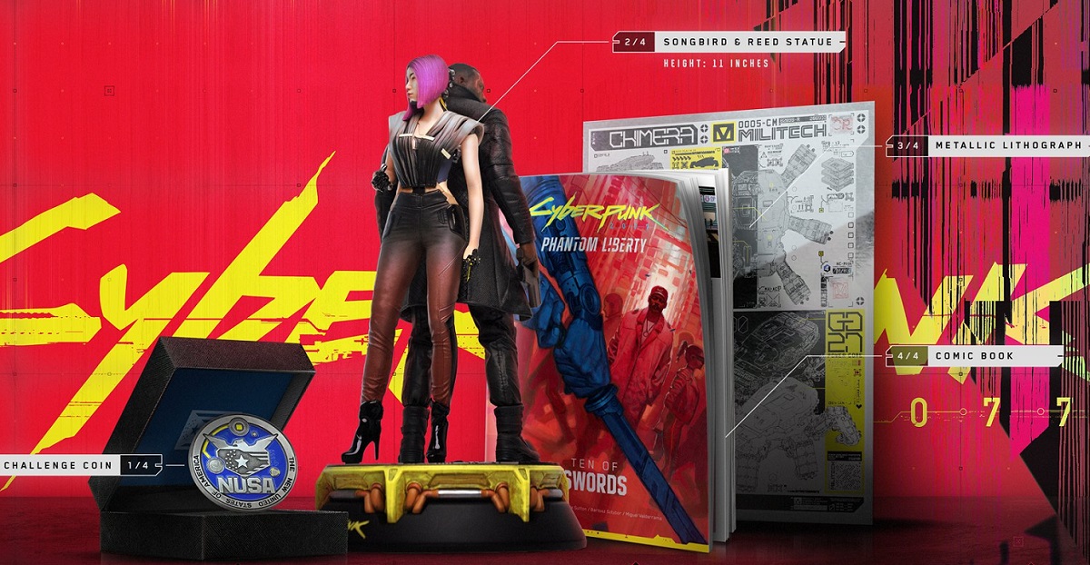 Secret Agent Gear Collection is a fan's dream! CD Projekt announced the Phantom Liberty collectible expansion pack for Cyberpunk 2077