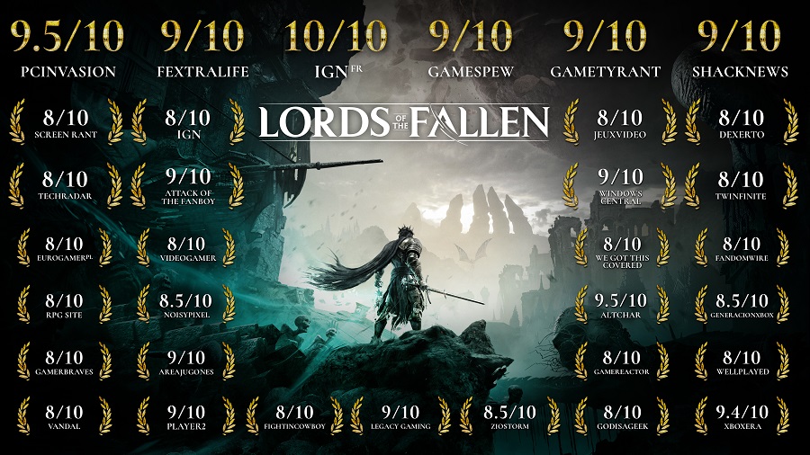 Відбувся реліз амбітної екшен-RPG Lords of the Fallen. Гра отримує суперечливі відгуки, але користується популярністю-2