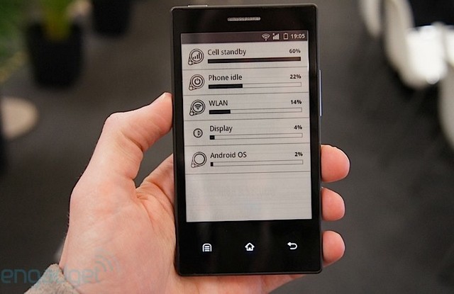 E-Ink показала прототип смартфона с быстрым E-Ink экраном (видео)