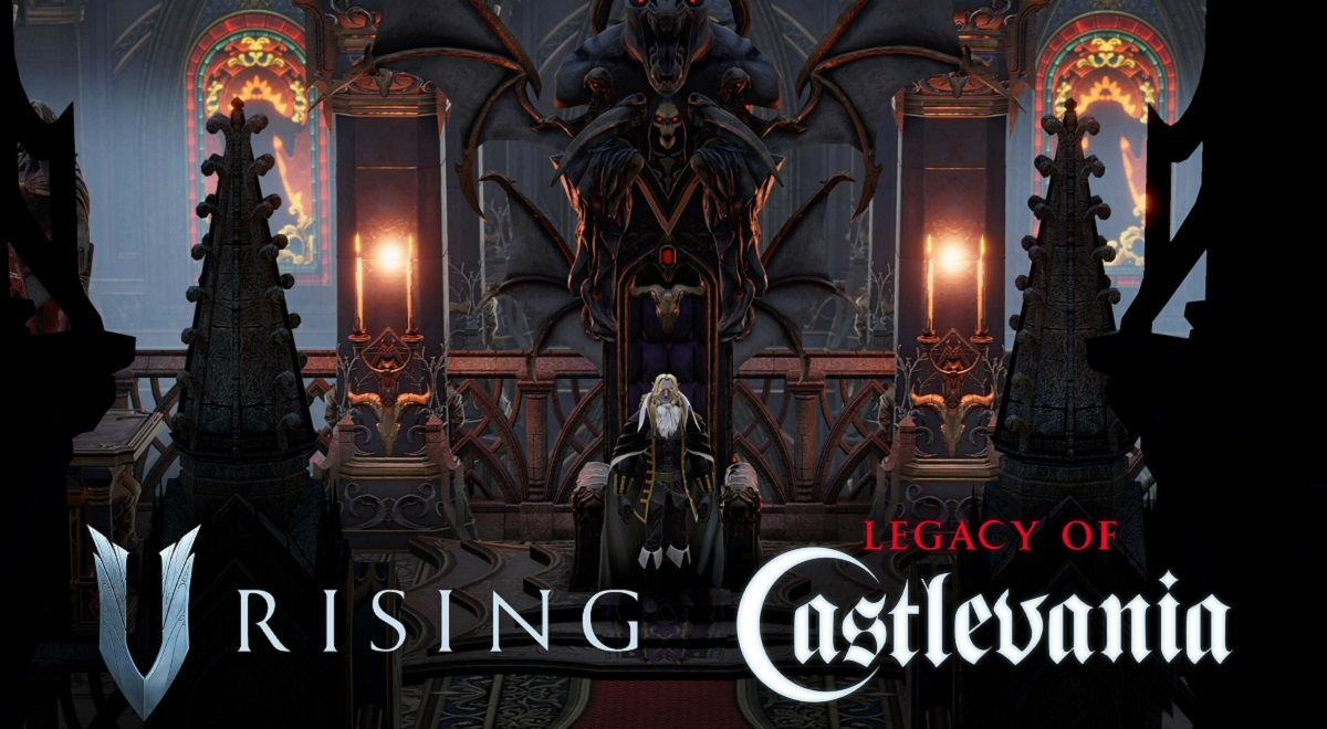 The developers of V Rising have unveiled a trailer for the Legacy of Castlevania themed event