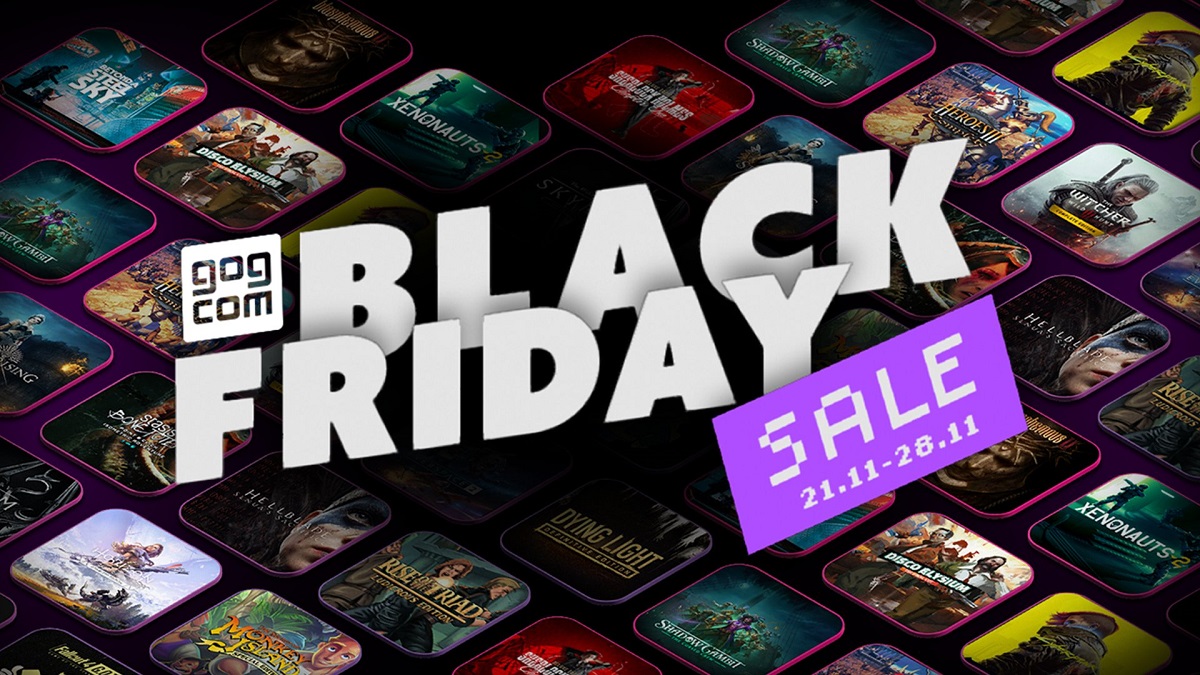 6000 spill med rabatter på opptil 95 % - Black Friday har startet hos GOG