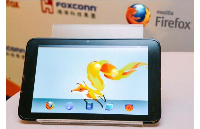 Mozilla и Foxconn показали планшет, работающий на Firefox OS