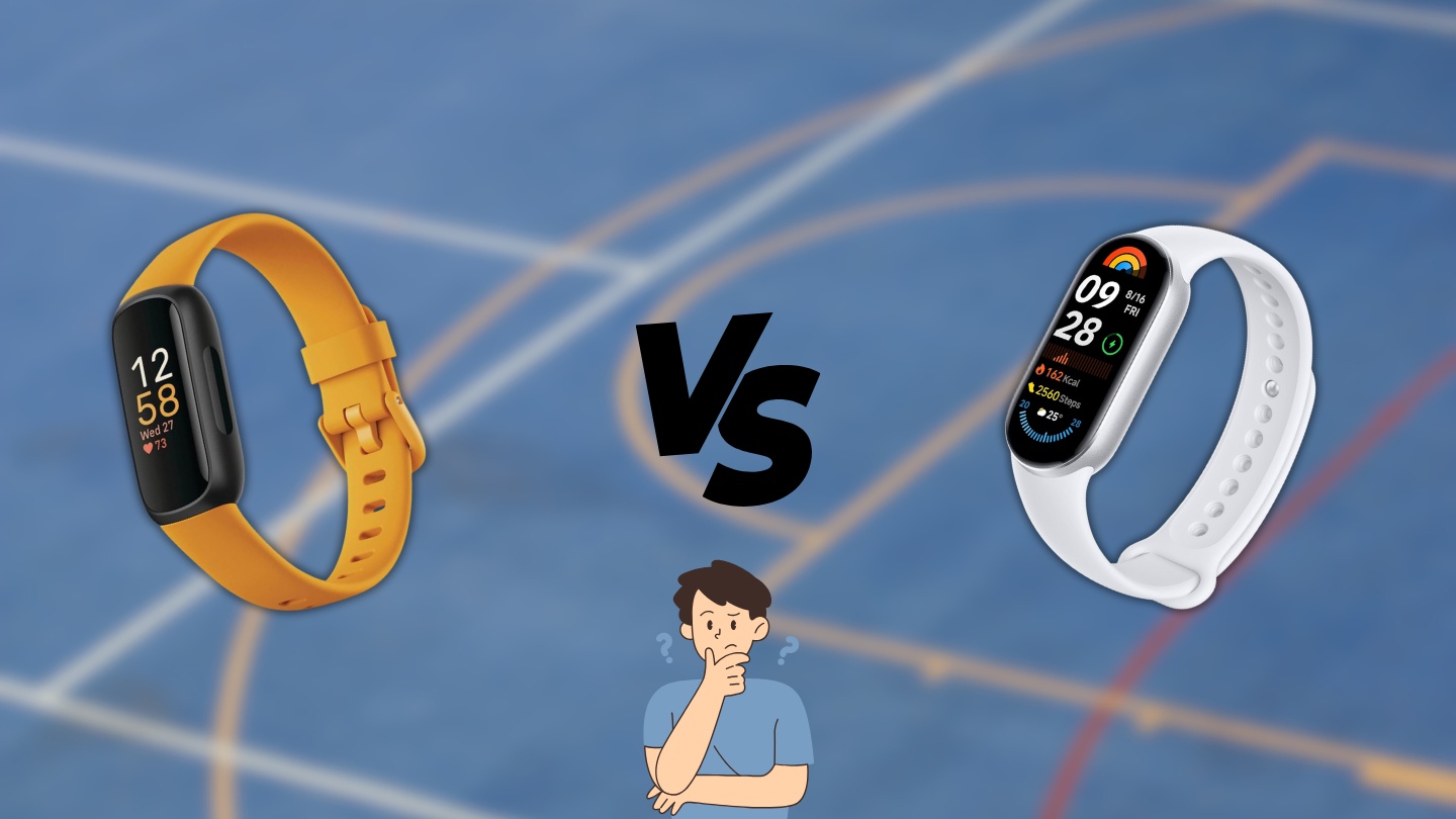Fitbit Inspire 3 versus Xiaomi Smart Band 9