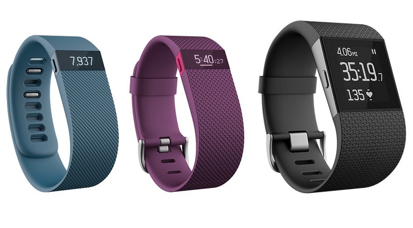 Fitbit анонсировала «умные» часы Surge и фитнес-браслеты Charge и Charge HR