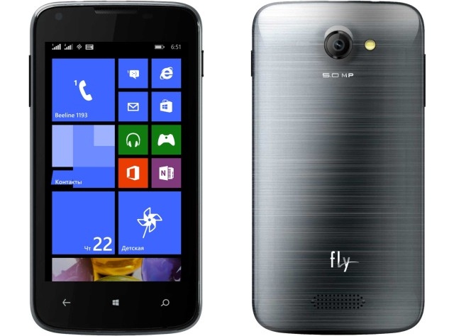Windows Phone смартфоны продолжают дешеветь: Fly ERA Windows за $110