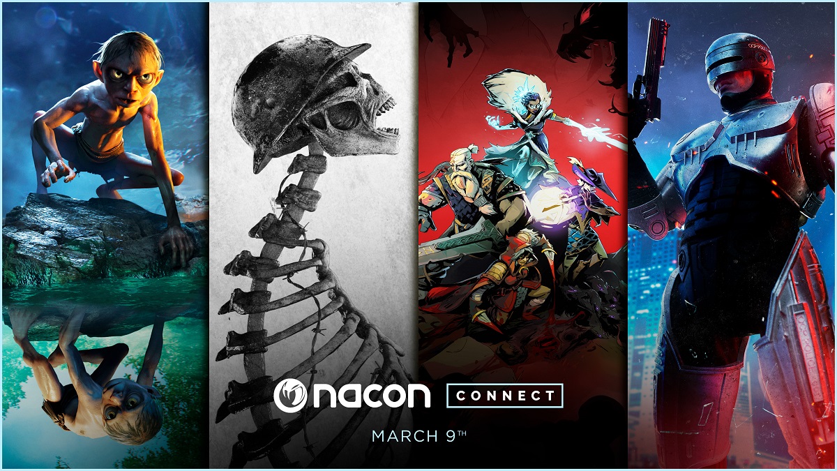 Nuovo show di Nacon Connect a marzo con nuovo materiale su RoboCop: Rogue City, Il Signore degli Anelli: Gollum e altri progetti della società francese