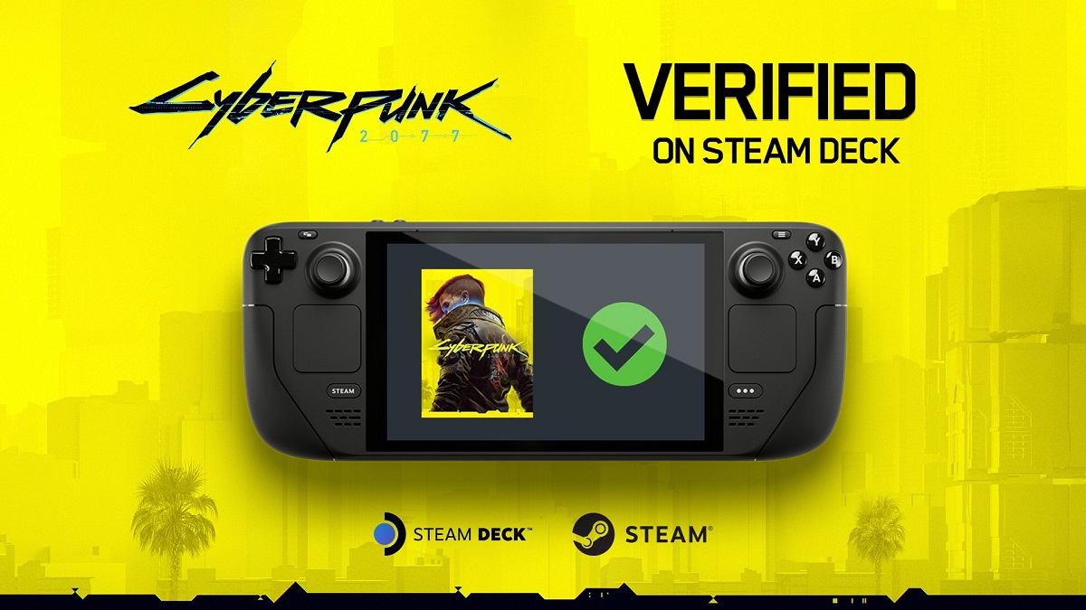 All Knight City at your fingertips: Cyberpunk 2077 fully adapted for the Steam Deck handheld