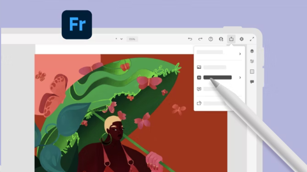 The Adobe Fresco drawing app is now completely free