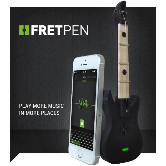 Однострунная карманная гитара FretPen для iPhone