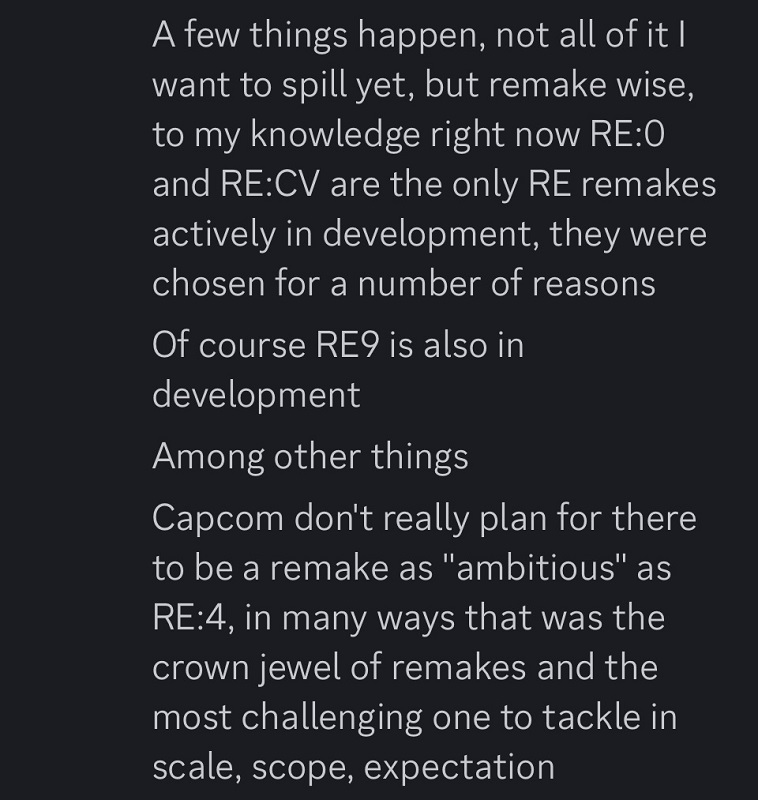 A fan dream come true: an insider has confirmed that Capcom is developing remakes of Resident Evil 0 and Resident Evil Code: Veronica-2